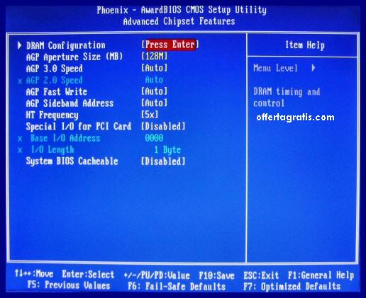 AGP Aperture Size