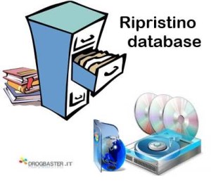 Ripristino dei database di sistema