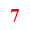 numero 7