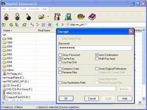 screenshot Programmi per criptare file