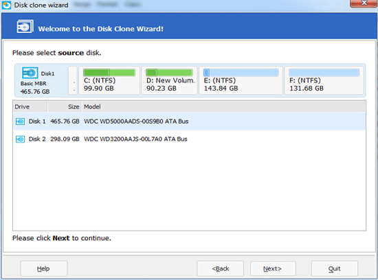 Disk/Partition Copy