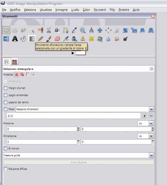 screenshots Gimp