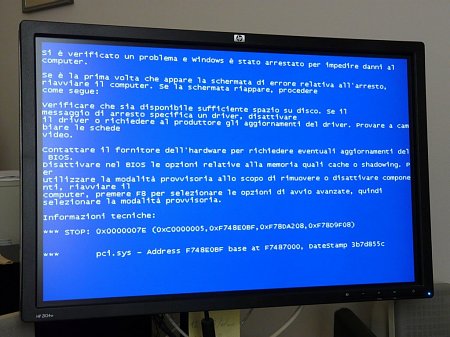 Problemi installazione windows xp